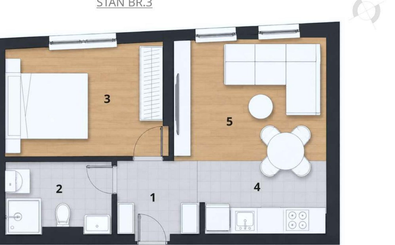 Osnova stana 3